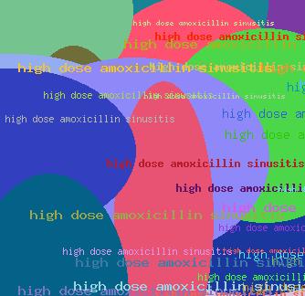 high dose amoxicillin sinusitis